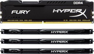 HyperX Fury DDR4 4x8 GB (HX424C15FB2K4/32) 32 GB 2400 MHz DDR4 Ram kullananlar yorumlar